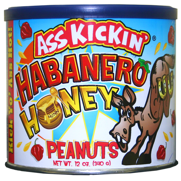 Ass Kickin’ Habanero Honey Peanuts