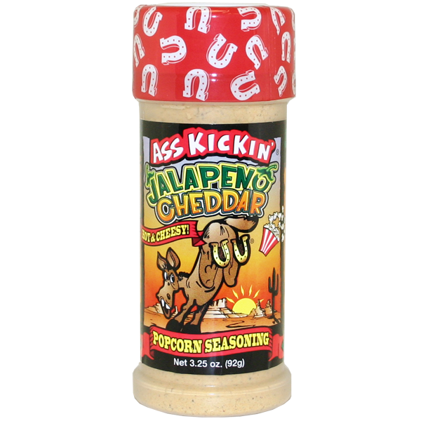 Ass Kickin’ Jalapeno Cheddar Popcorn Seasoning