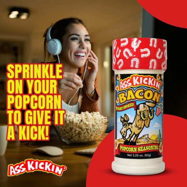 Ass Kickin Bacon Popcorn Seasoning poster