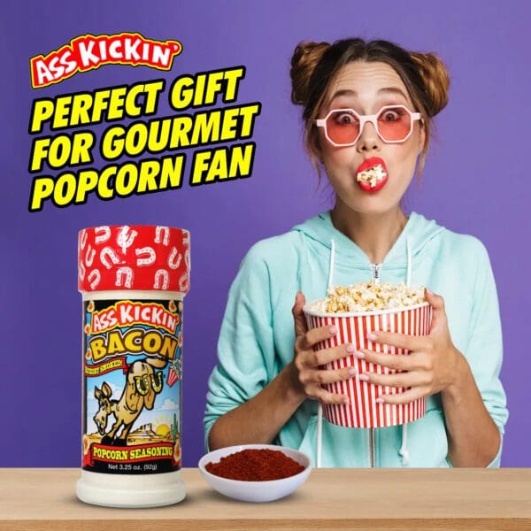 Ass Kickin Bacon Popcorn Seasoning flyer