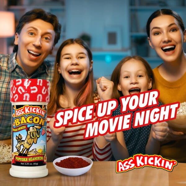 Ass Kickin' Bacon Popcorn Seasoning