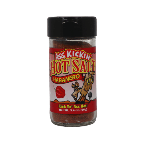 Ass Kickin’ Habanero Hot Salt – 3.4oz