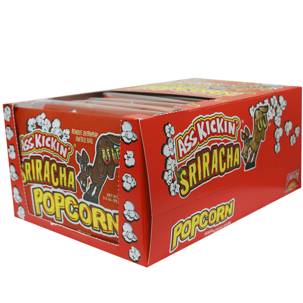 Ass Kickin’ Sriracha Popcorn 12 pack