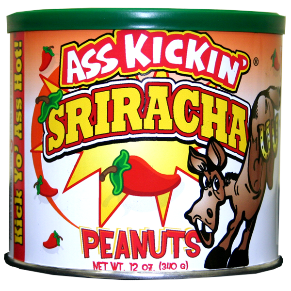 Ass Kickin’ Sriracha Peanuts