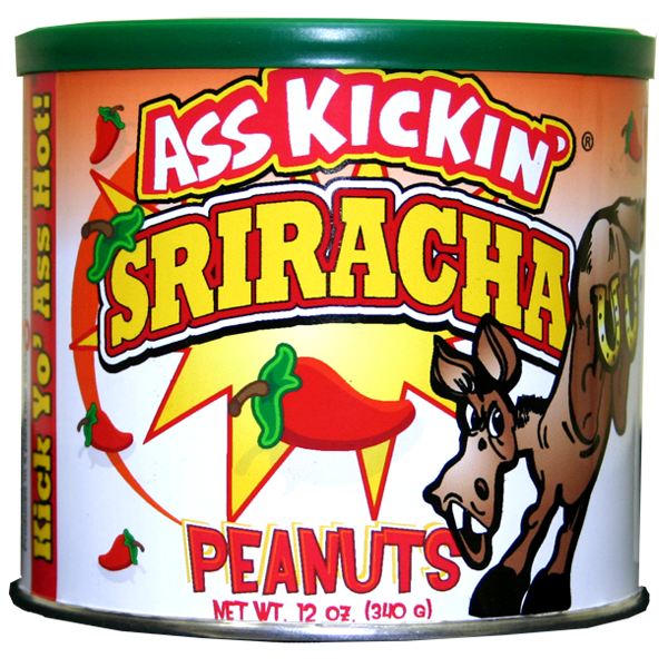 Ass Kickin’ Sriracha Peanuts