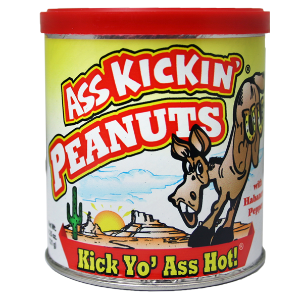 Ass Kickin’ Peanuts 4.25 oz.