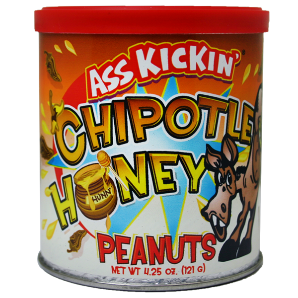 Ass Kickin’ Chipotle Honey Peanuts