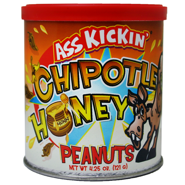 Ass Kickin’ Chipotle Honey Peanuts