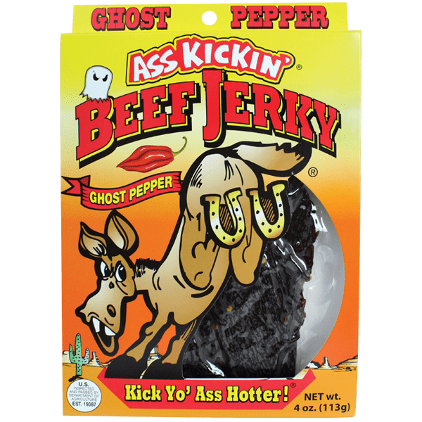 Ass Kickin’ Ghost Pepper Beef Jerky