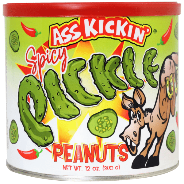 Ass Kickin' Spicy Pickle Peanuts (Case of 12)