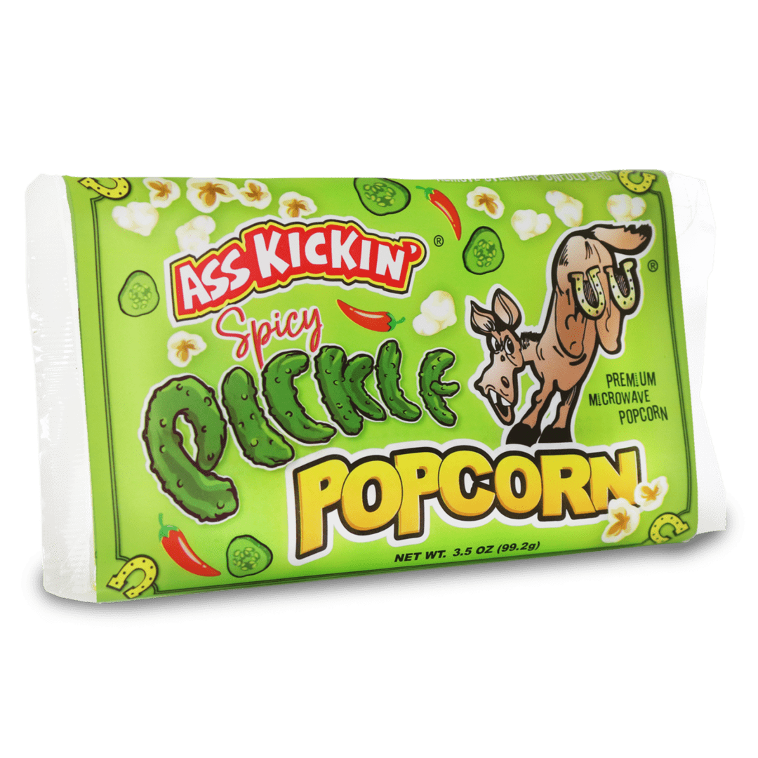 Ass Kickin Spicy Pickle Popcorn