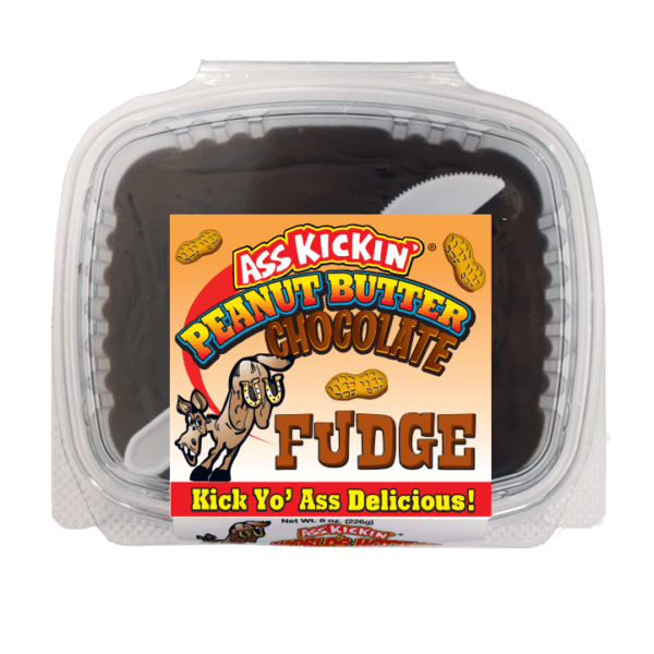 Ass Kickin’ Peanut Butter Chocolate Fudge