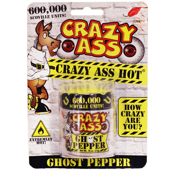 Crazy Ass Pure Ground Ghost Pepper 600,000 SHU