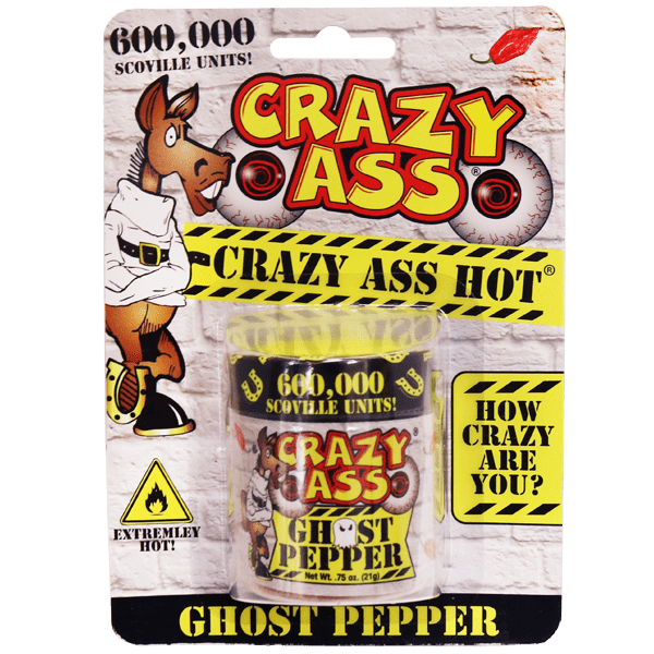 Crazy Ass Pure Ground Ghost Pepper 600,000 SHU