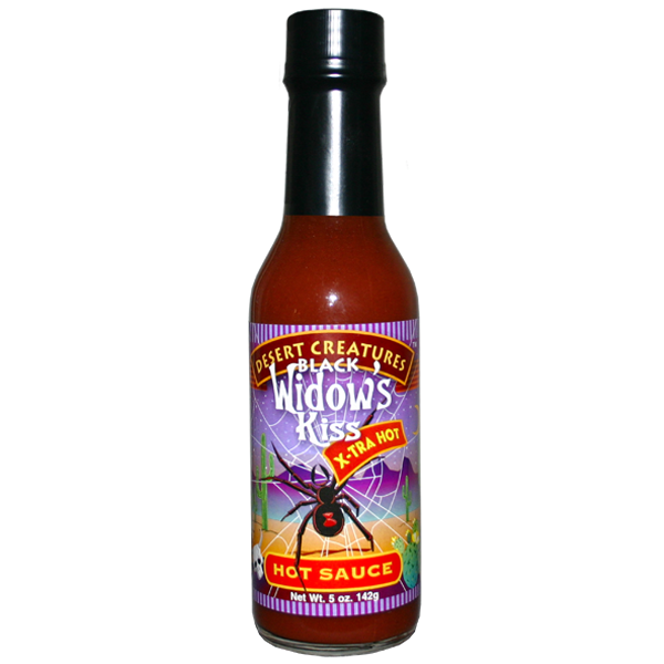 Desert Creatures Black Widow’s Kiss X-tra Hot Hot Sauce