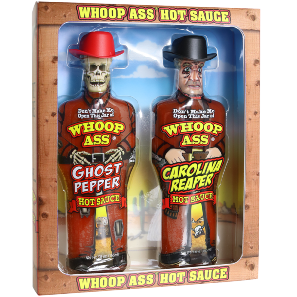 Whoop Ass Hot Sauce Gift Set 2 Pack