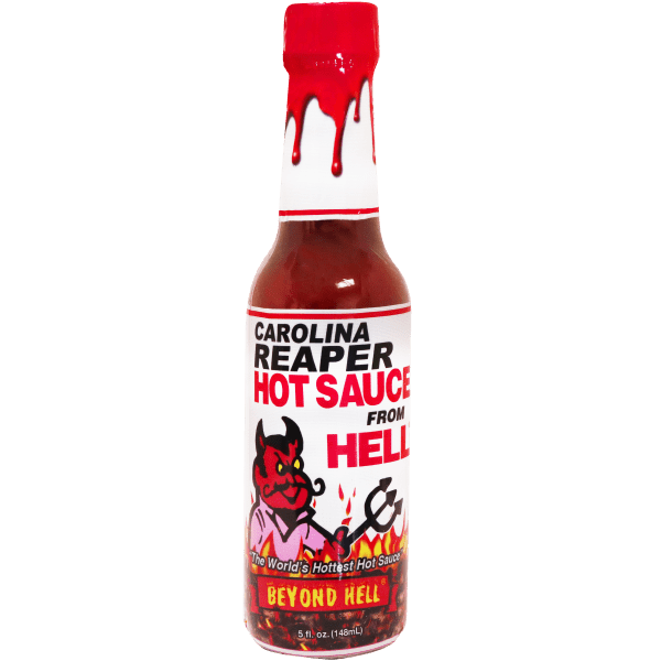 Carolina Reaper Hot Sauce from Hell