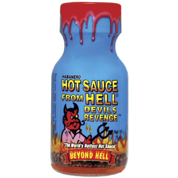 Devil’s Revenge Hot Sauce – Travel Size 3/4 oz.