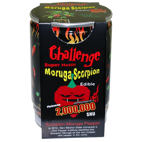 Moruga Scorpion Pepper Plant Can