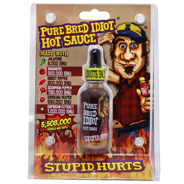 NEW Pure Bred Idiot Hot Sauce