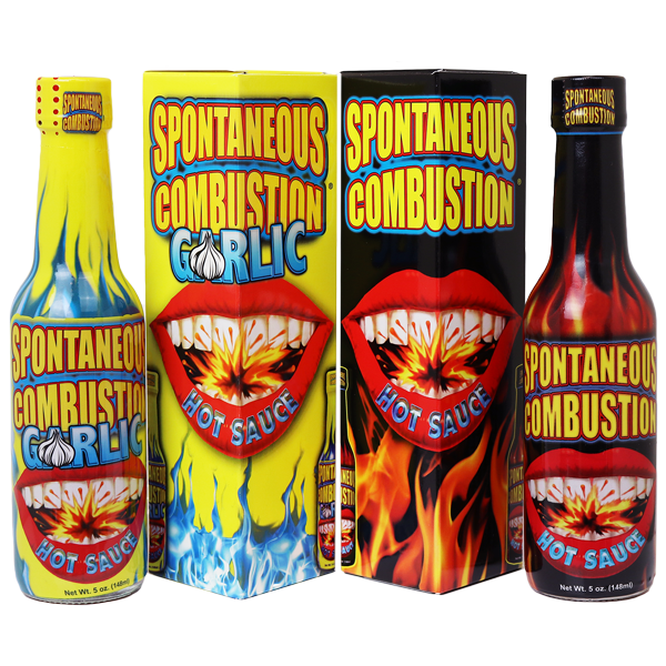 Spontaneous Combustion Hot Sauce 2 Pack