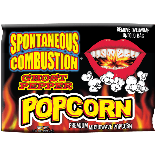 Spontaneous Combustion Ghost Pepper Popcorn