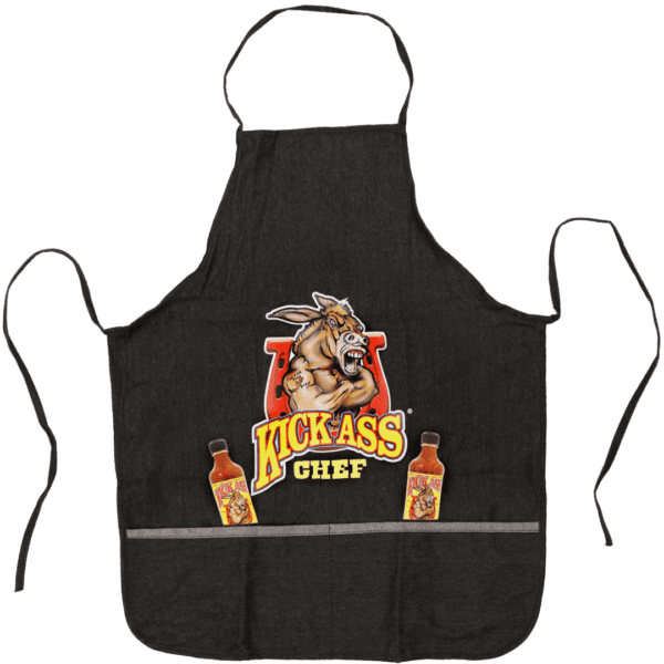 Kick Ass Apron – Denim Black