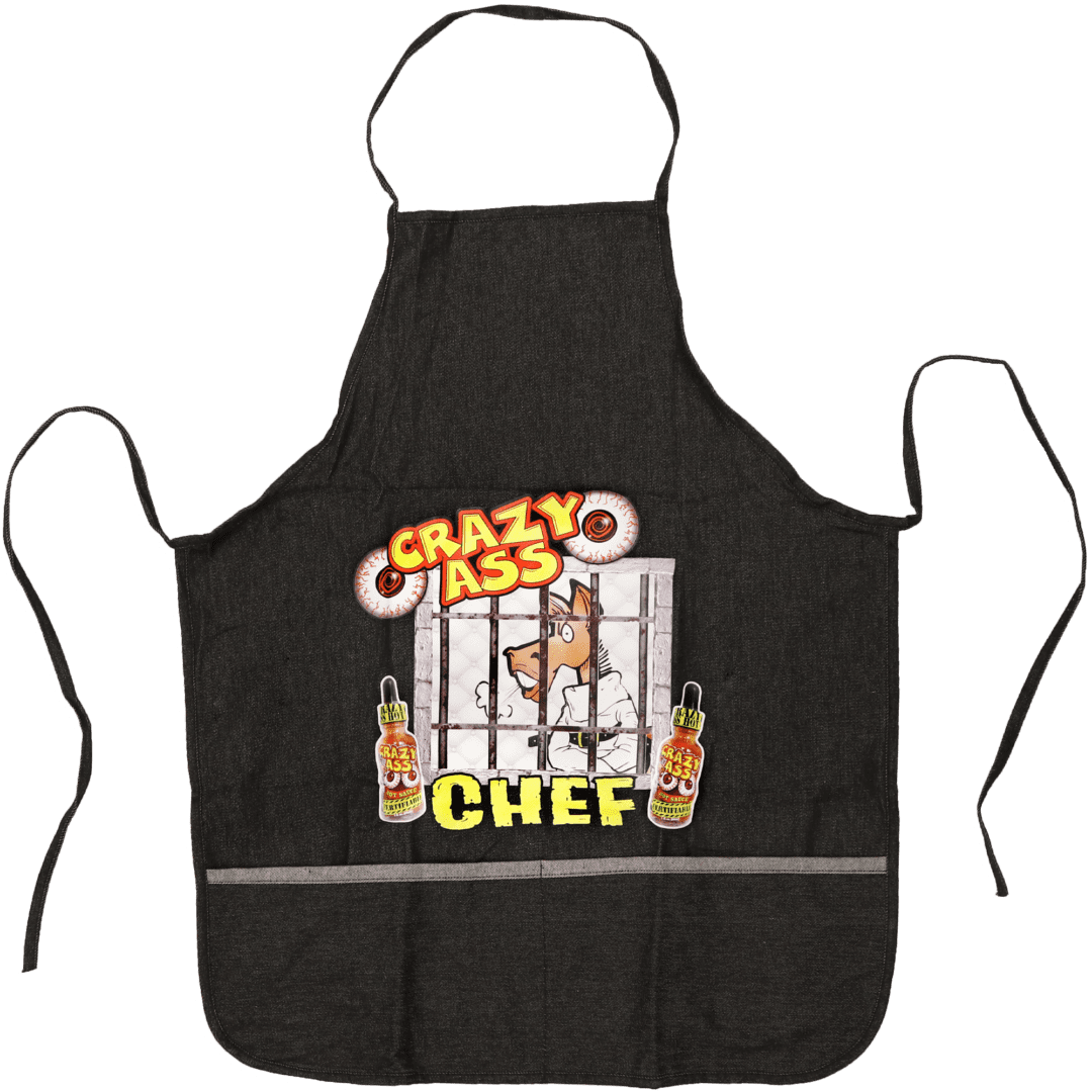 Crazy Ass Apron – Denim Black