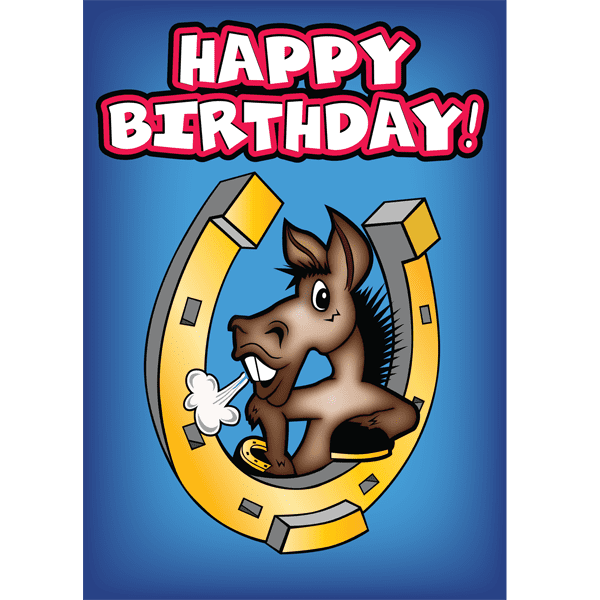 Ass Kickin’ Happy Birthday card