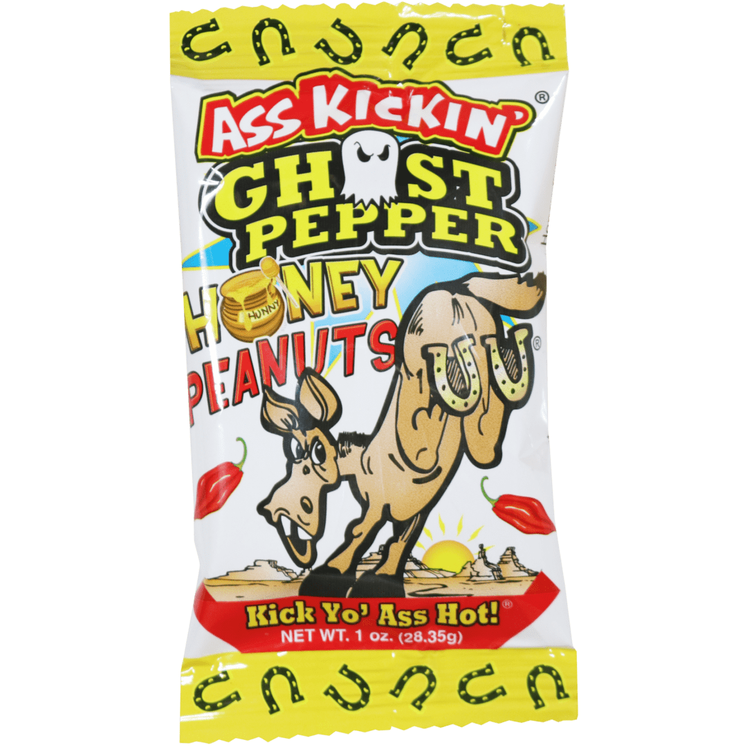 Ass Kickin Ghost Pepper Honey Peanuts