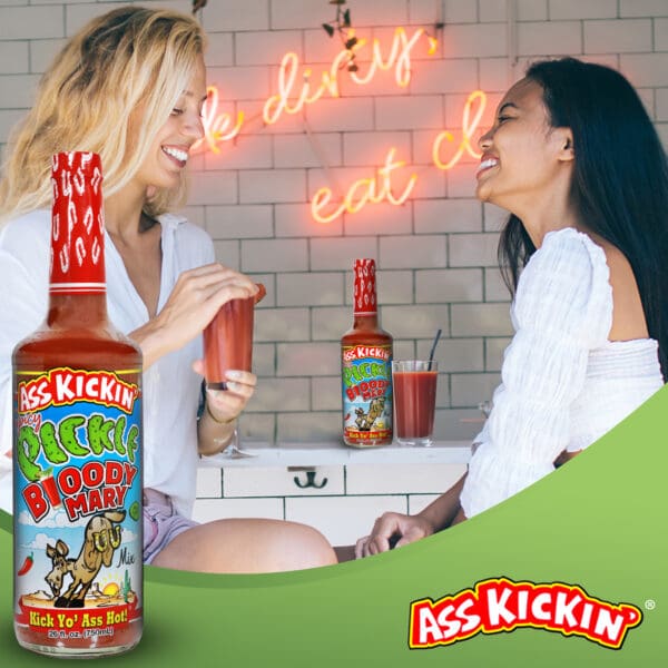ASS KICKIN' Spicy PICKLE Bloody Mary Mix - Image 4