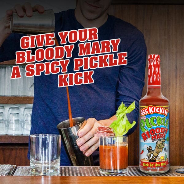 ASS KICKIN' Spicy PICKLE Bloody Mary Mix - Image 5