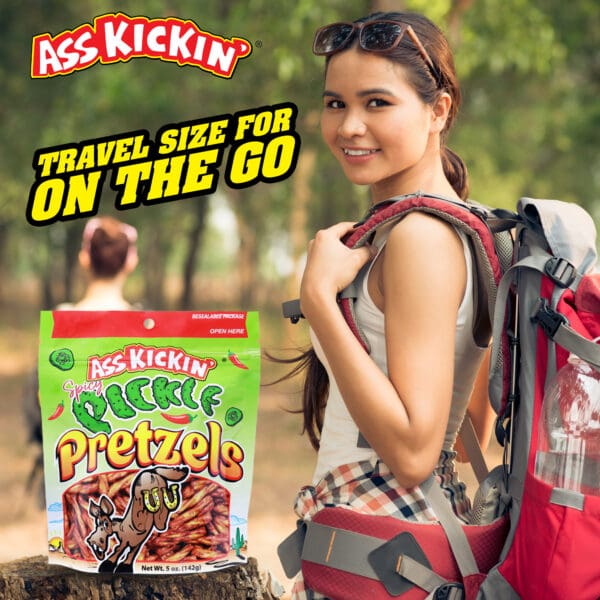 Ass Kickin' Spicy Pickle Pretzels 5oz - Image 4