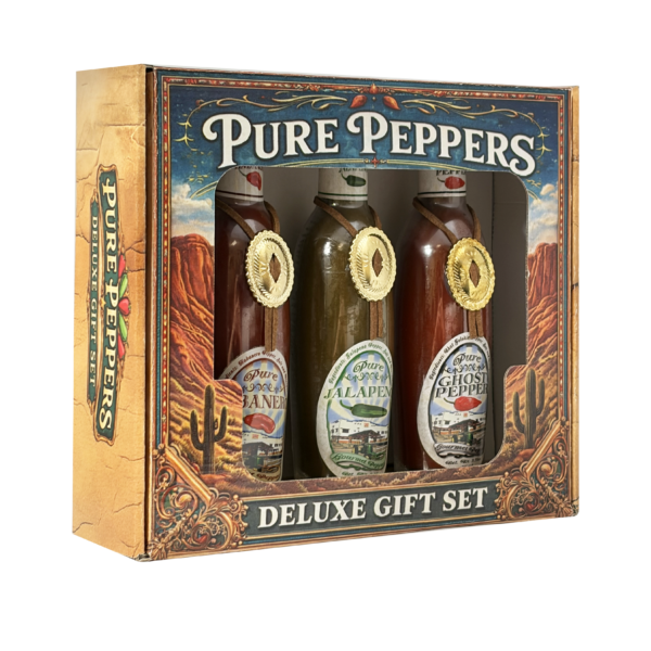 Pure Peppers Deluxe Gift Set
